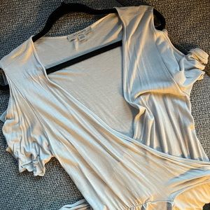 All Saints Wrap Around Shirt